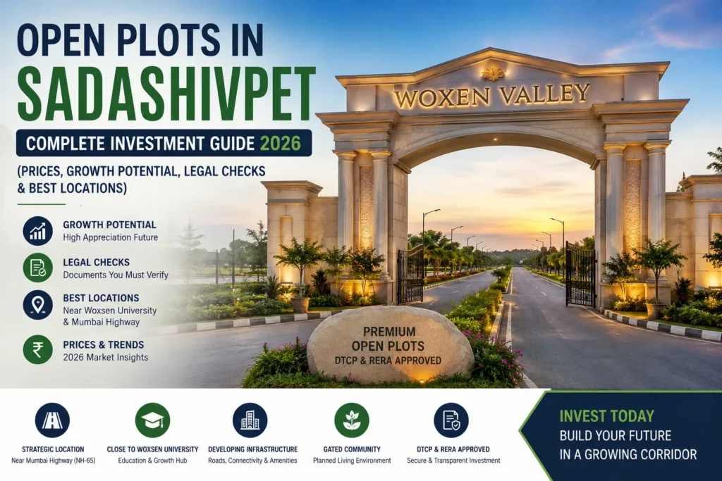 Open plots in sadasivpet 2026 price, advantages,complete guide